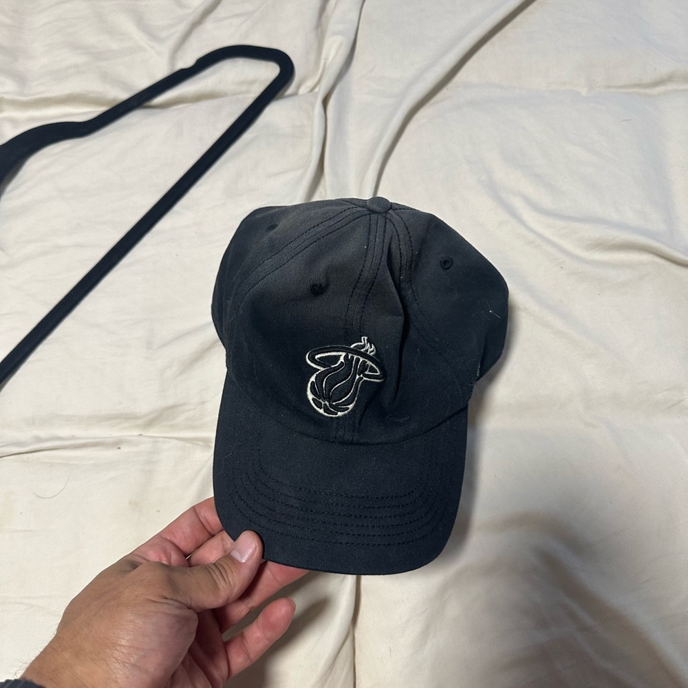 47 Brand Black Miami Heat Hat